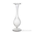 unique low seat high borosilicate glass vase